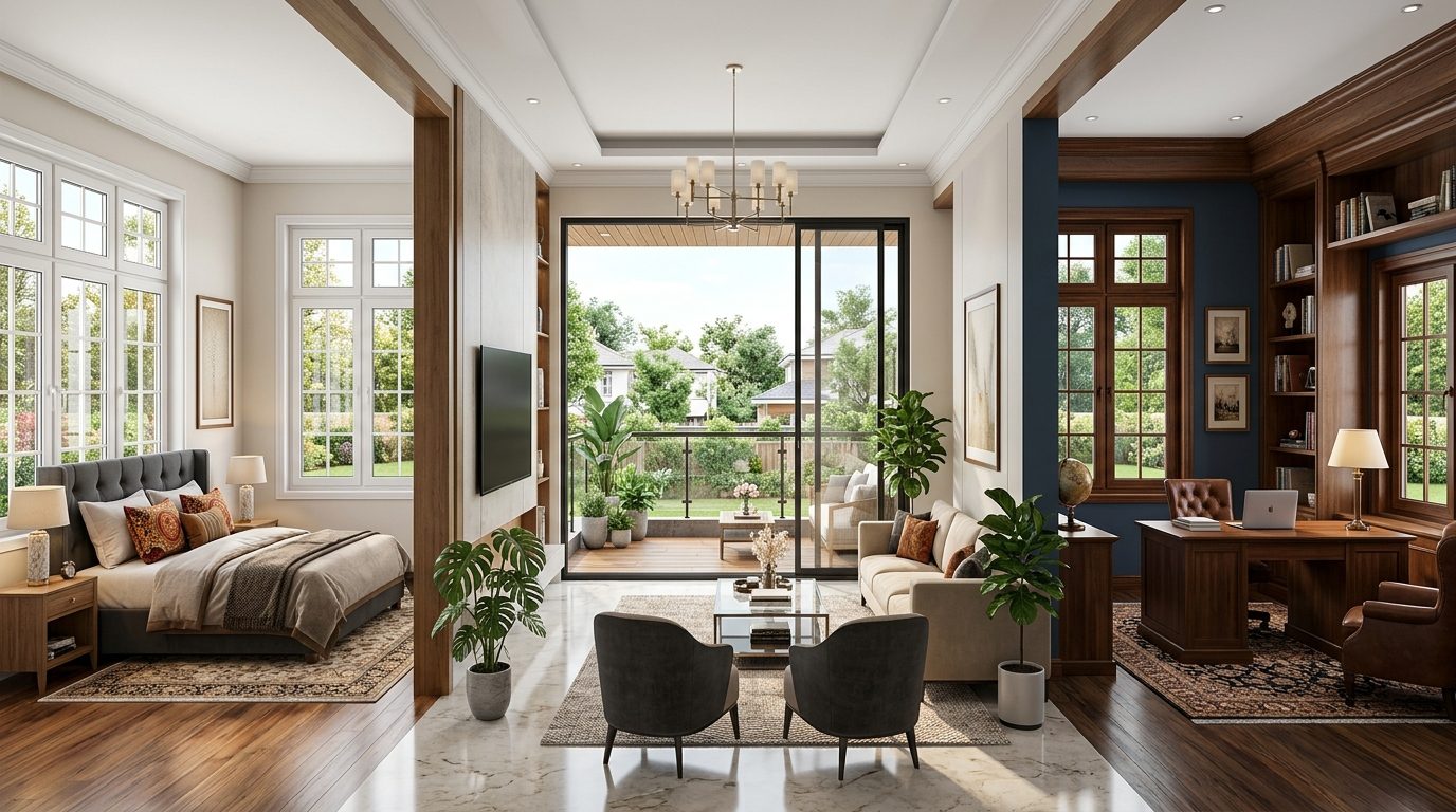 Matching Window Materials to Different Rooms